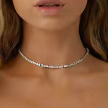 collana tennis argento 925 / fanylux