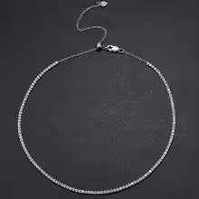 collana tennis argento 925 / fanylux